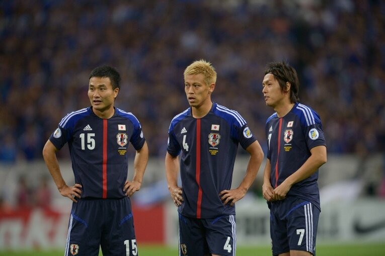 2013年の日本vsオーストラリア　©Sports Graphic Number