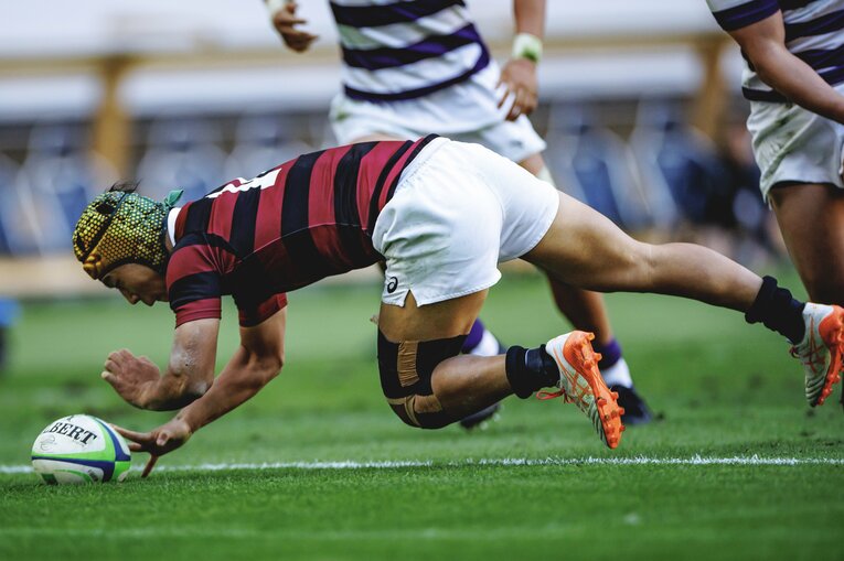 WTB田中健想（早大1年）©︎Kiichi Matsumoto