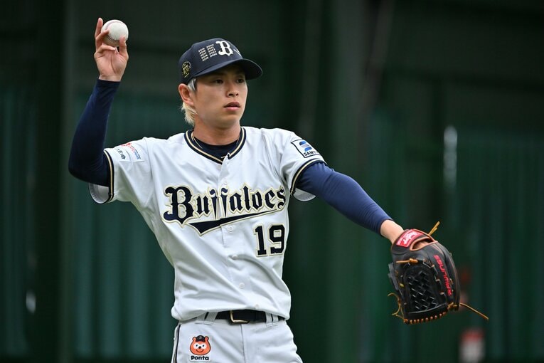 今季キャンプの様子（オリックス山岡泰輔）　©Hideki Sugiyama