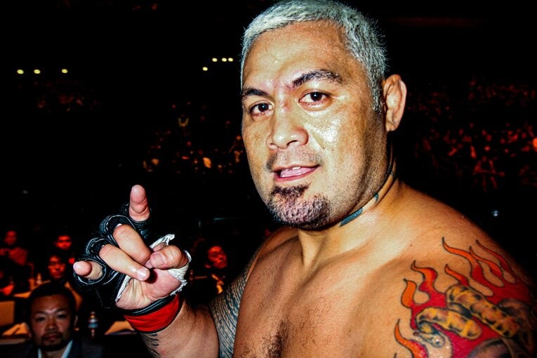 2012年、『UFC 144』のシーク・コンゴ戦後　©Susumu Nagao