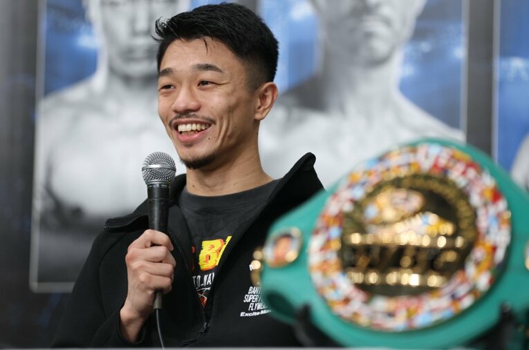 10代の頃からボクシング一筋の中谷潤人。同門の元世界王者・伊藤雅雪氏は「大谷翔平のようなメンタリティ」と形容した ／ photograph by Naoki Kitagawa