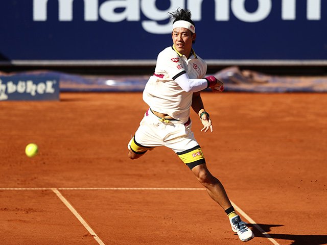 錦織圭「1年ぶりの試合にふさわしい」逆転負け 本人が明かす完全復活までの距離感。<Number Web> photograph by AFLO