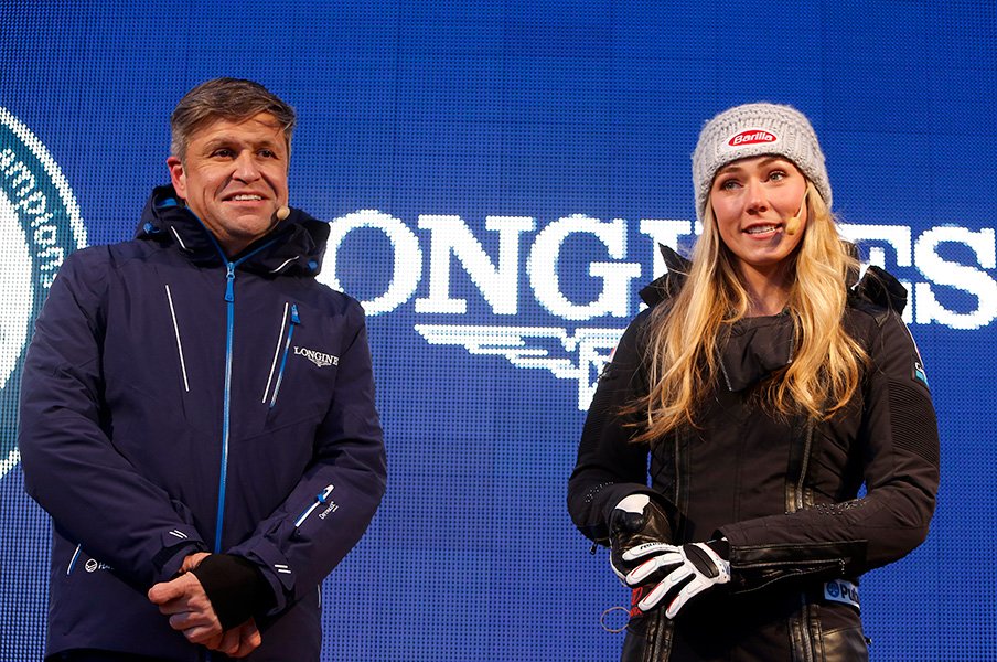 世界最高峰の雪上のコンペティション。ロンジンがアルペンを支える意味と意義。<Number Web> photograph by LONGINES