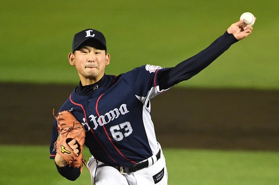 西武の次世代投手陣が……見えた!佐藤勇、多和田真三郎のデビュー検証。<Number Web> photograph by NIKKAN SPORTS