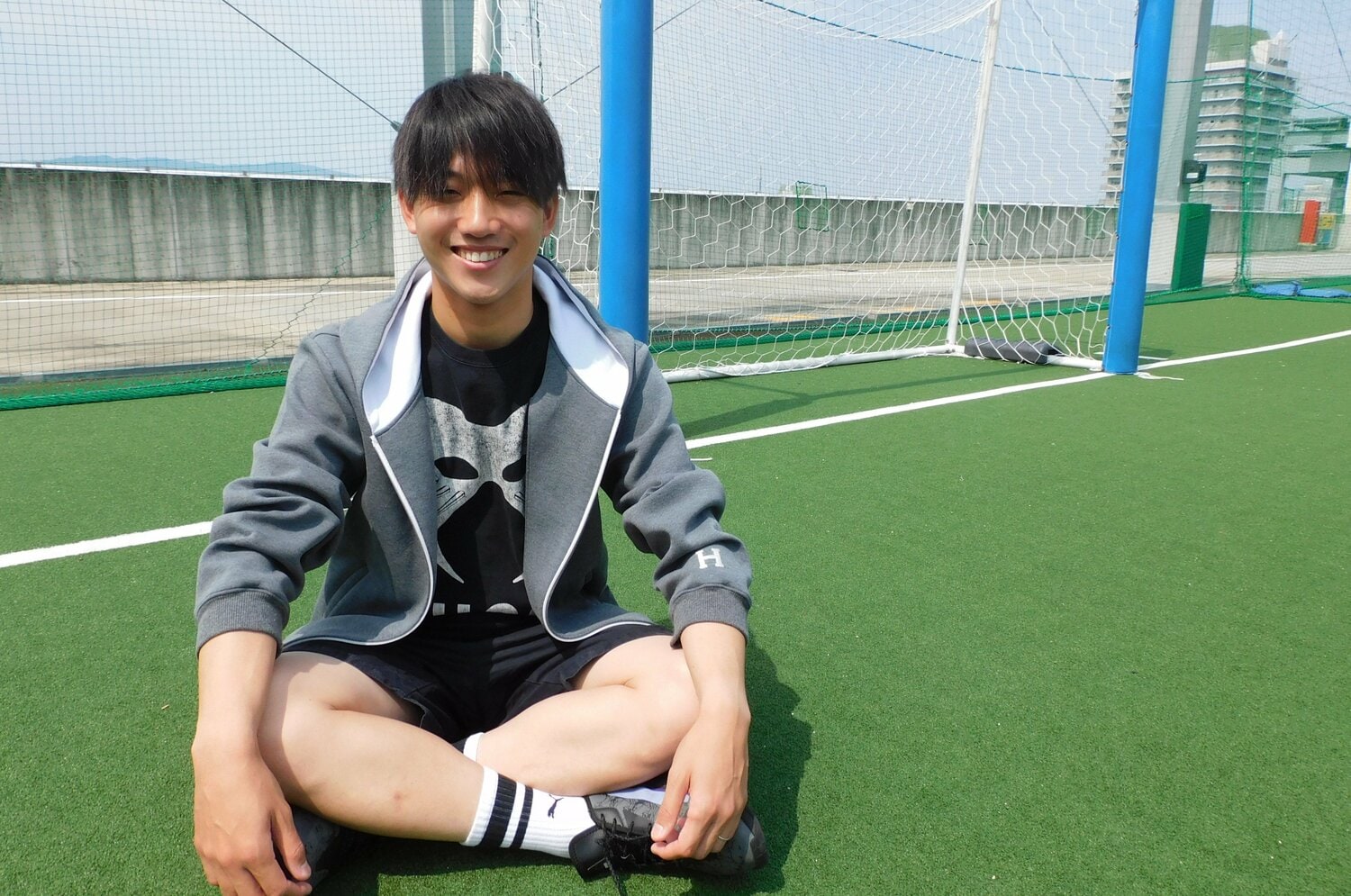 ３歳上の兄・堂安憂さん　©Number Web　