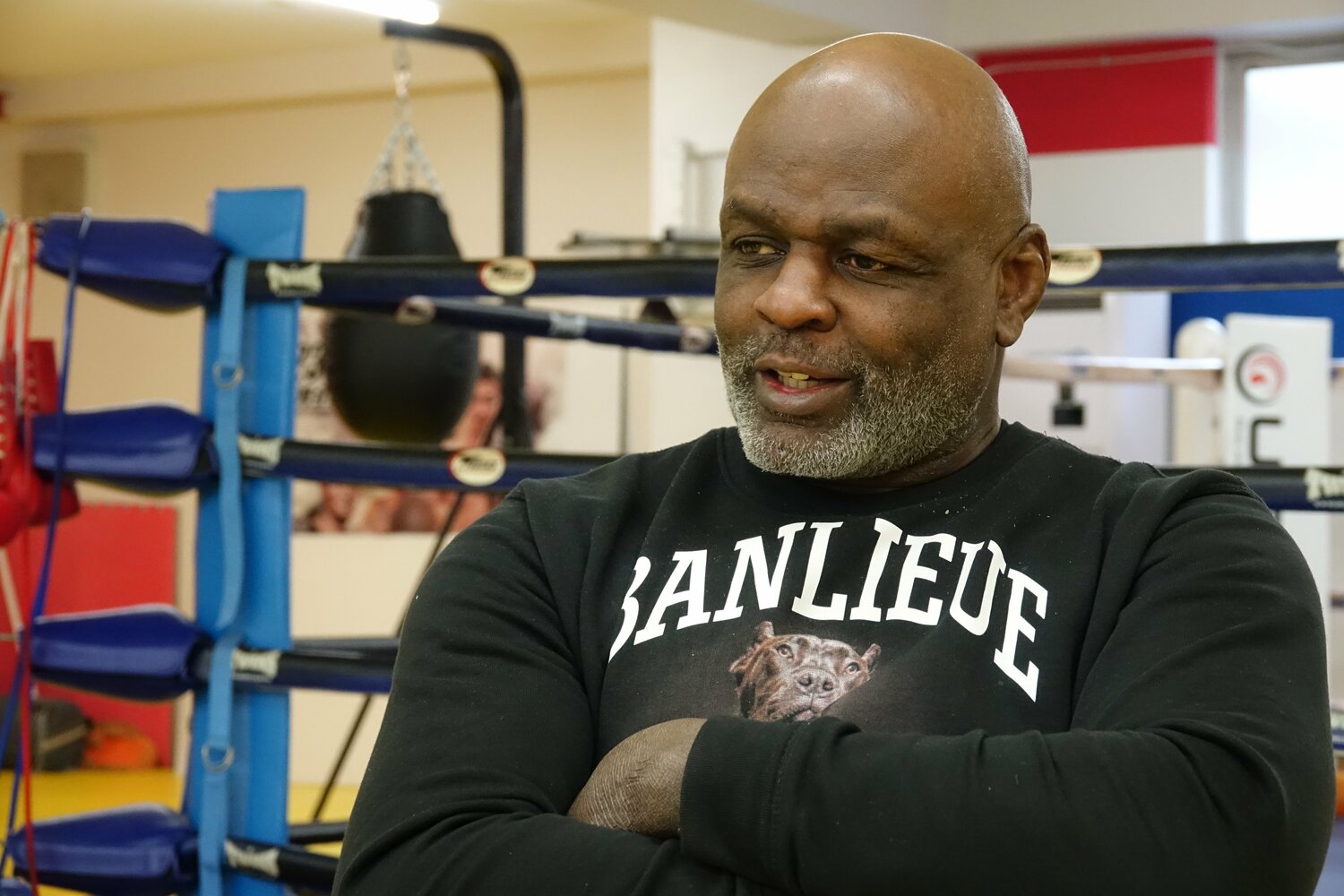 インタビューに応じるアーネスト・ホースト　©Koji Fuse