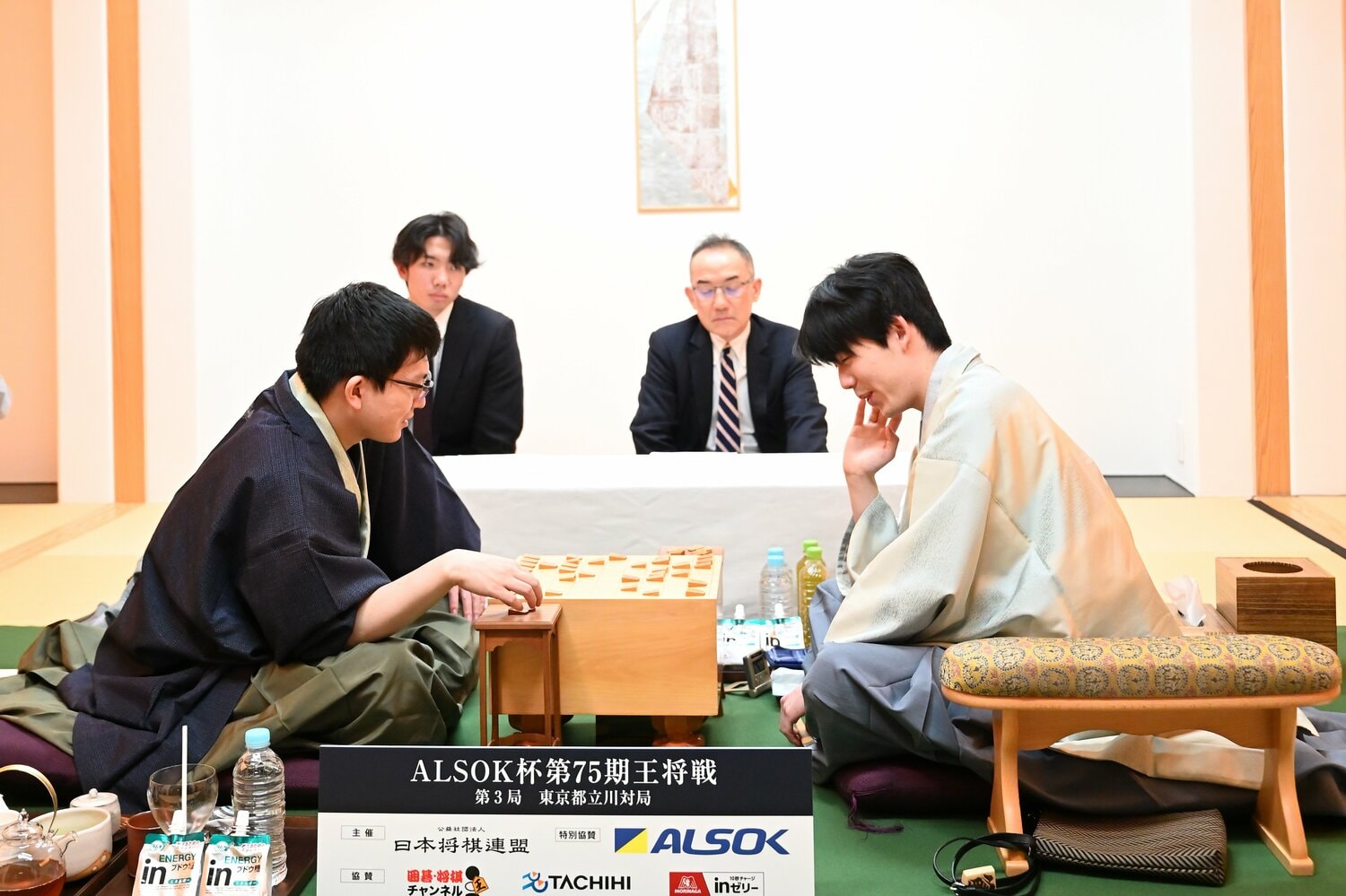 今期王将戦の第3局©Keiji Ishikawa