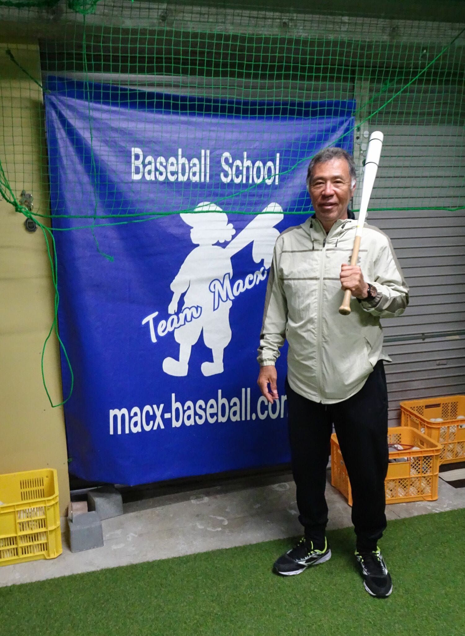 現在は神戸で野球教室を開いている佐々木　©Masanori Kise