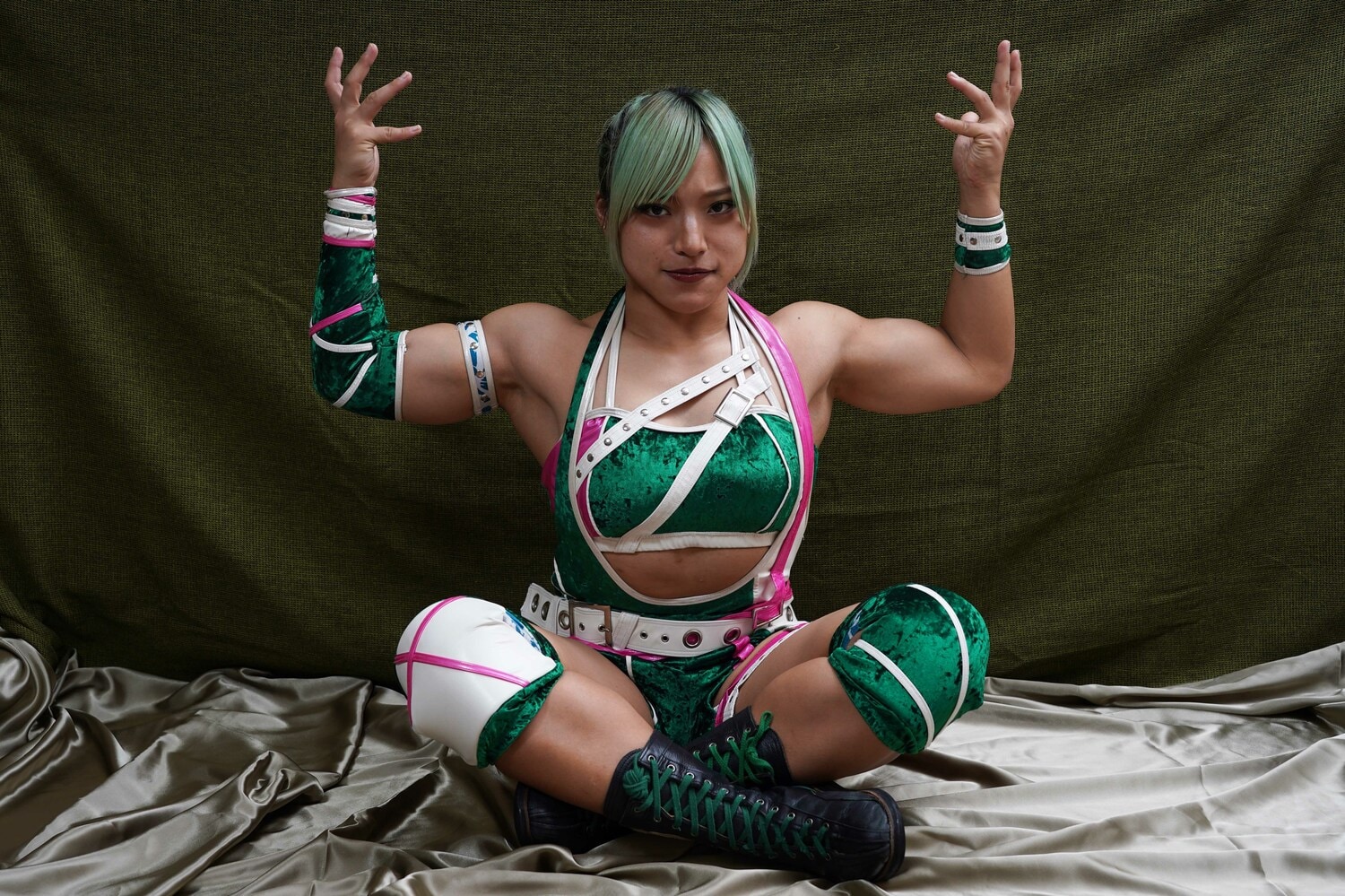 欠場中もトレーニングを欠かさず、鋼の肉体を作り上げた