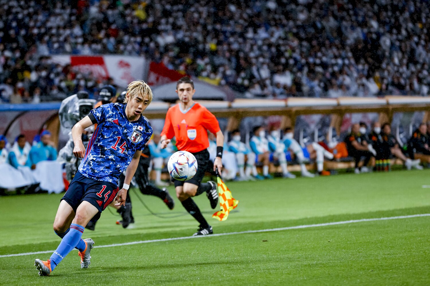  レーブの視点では対スペインの攻略法は「カウンター」にあるとみている　©Kiichi Matsumoto/JMPA