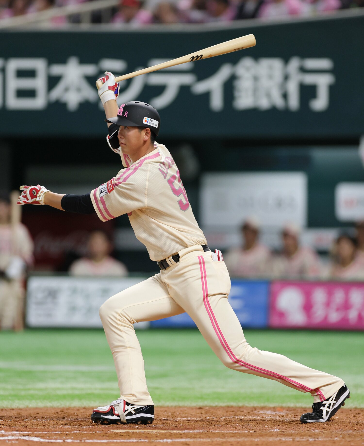 「ちょっと強い打球を打とうとは思うようになりました」 ©JIJI PRESS