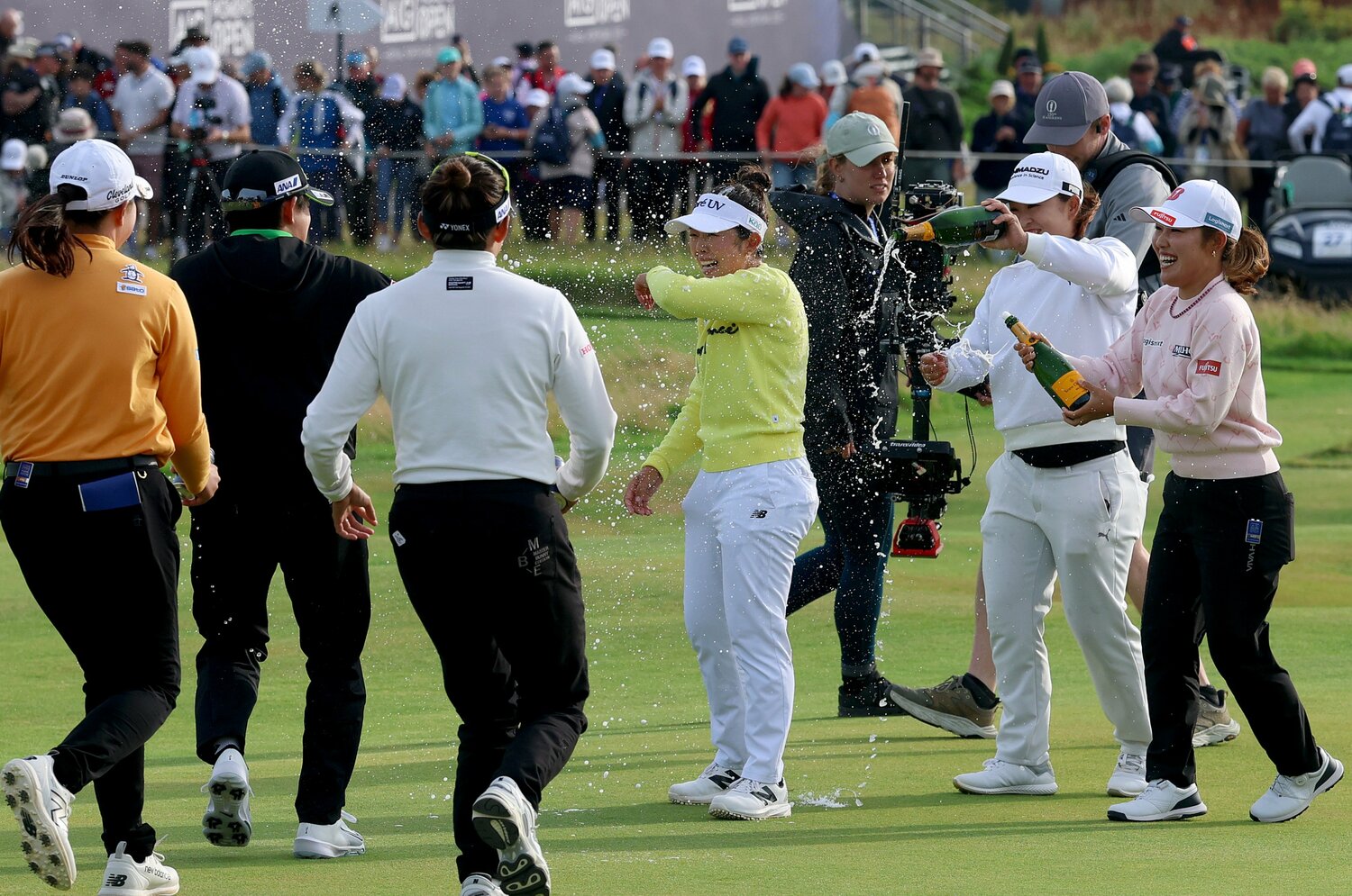 渋野日向子が最年長「みんなレベル高い」米女子ゴルフ勢力図に異変…なぜ日本人が勝てる？「そりゃ挑戦するよなあ」上田桃子も納得“若手女子プロの新常識”＜Number Web＞ photograph by David Cannon/Getty Images