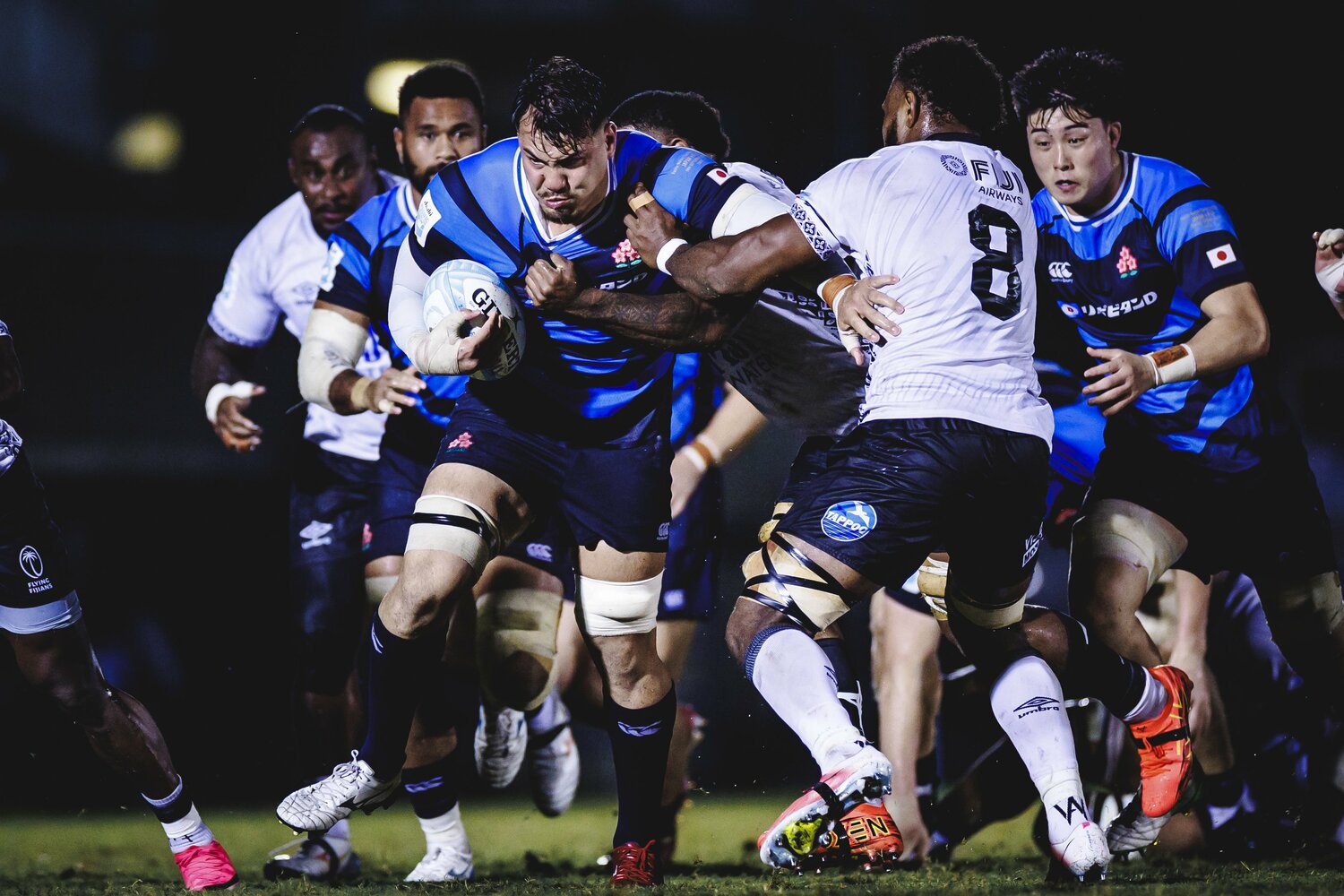 20対15で勝利した9月19日のフィジー戦 ©Kiichi Matsumoto