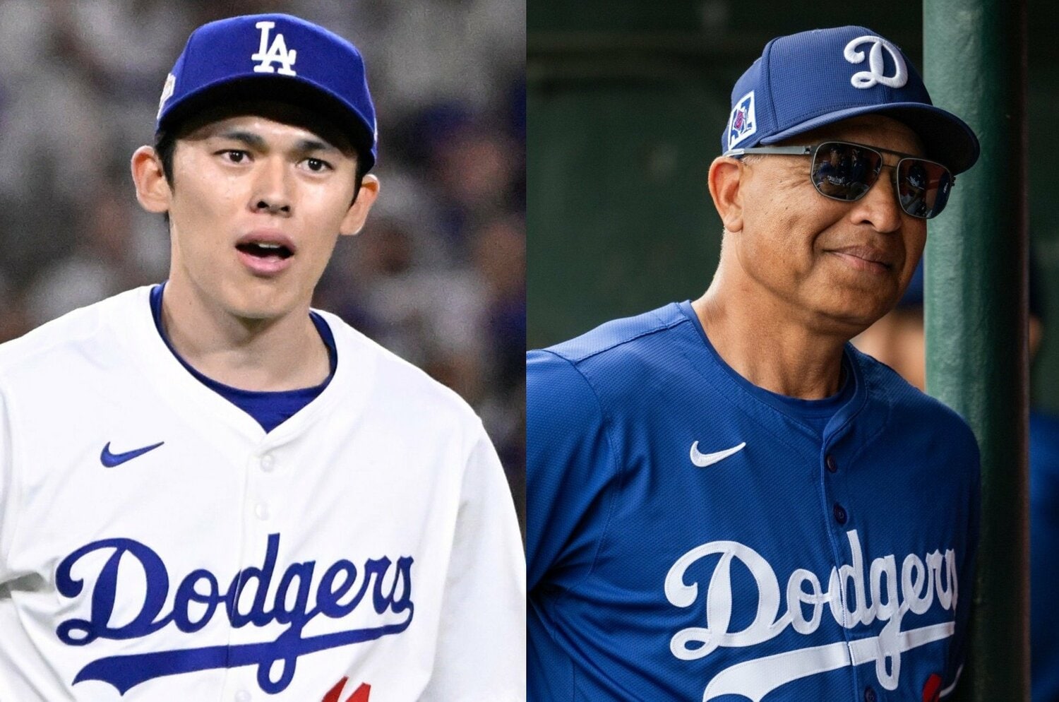 「可能ならロウキを毎日でも投げさせたいさ」佐々木朗希を守護神指名も…ドジャース・ロバーツ監督“采配のナゾ”を現地メディアはどう評価した？＜Number Web＞ photograph by (L)Getty Images、(R)Nanae Suzuki