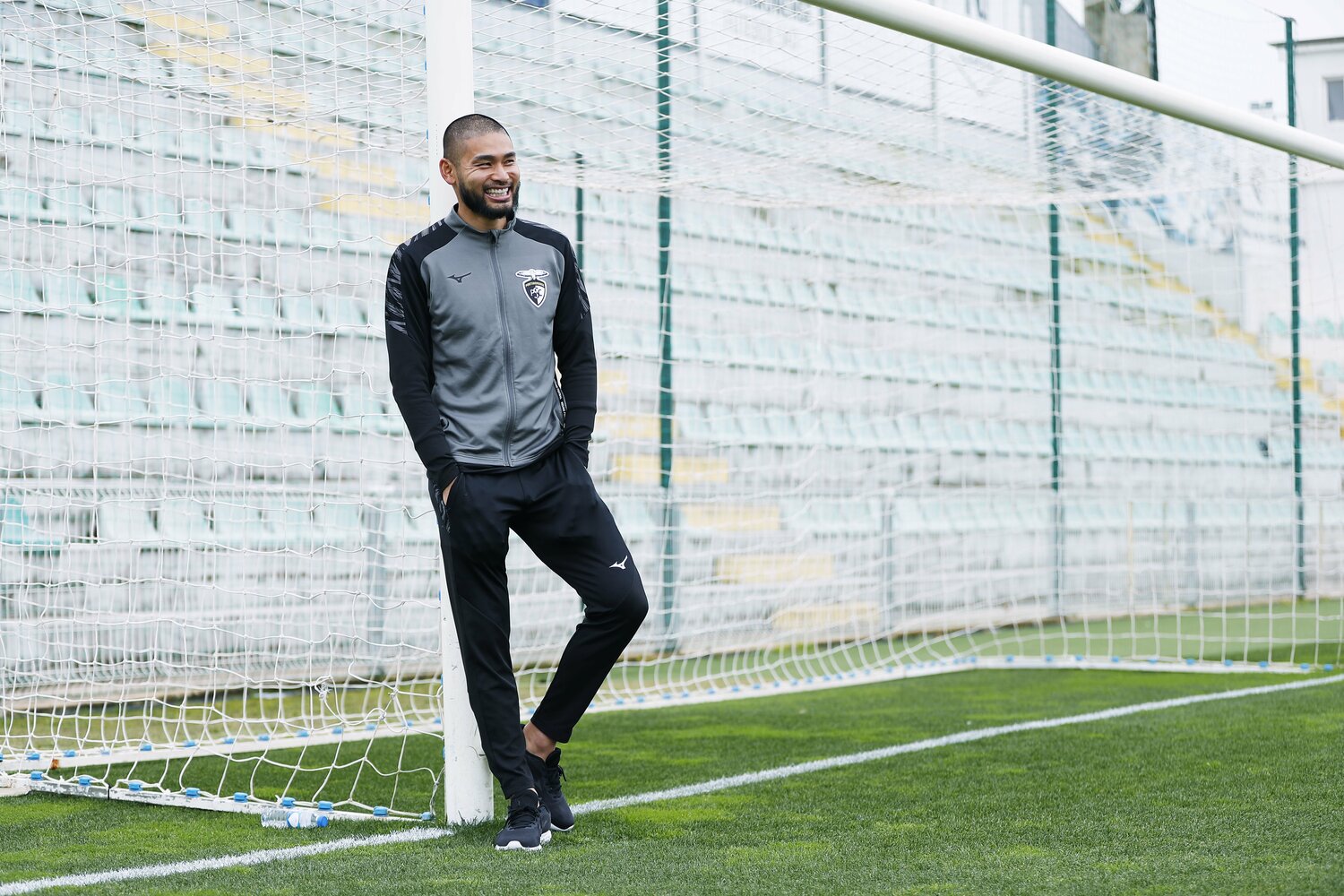 今回のインタビューはポルティモネンセのクラブハウスで行った ©Daisuke Nakashima