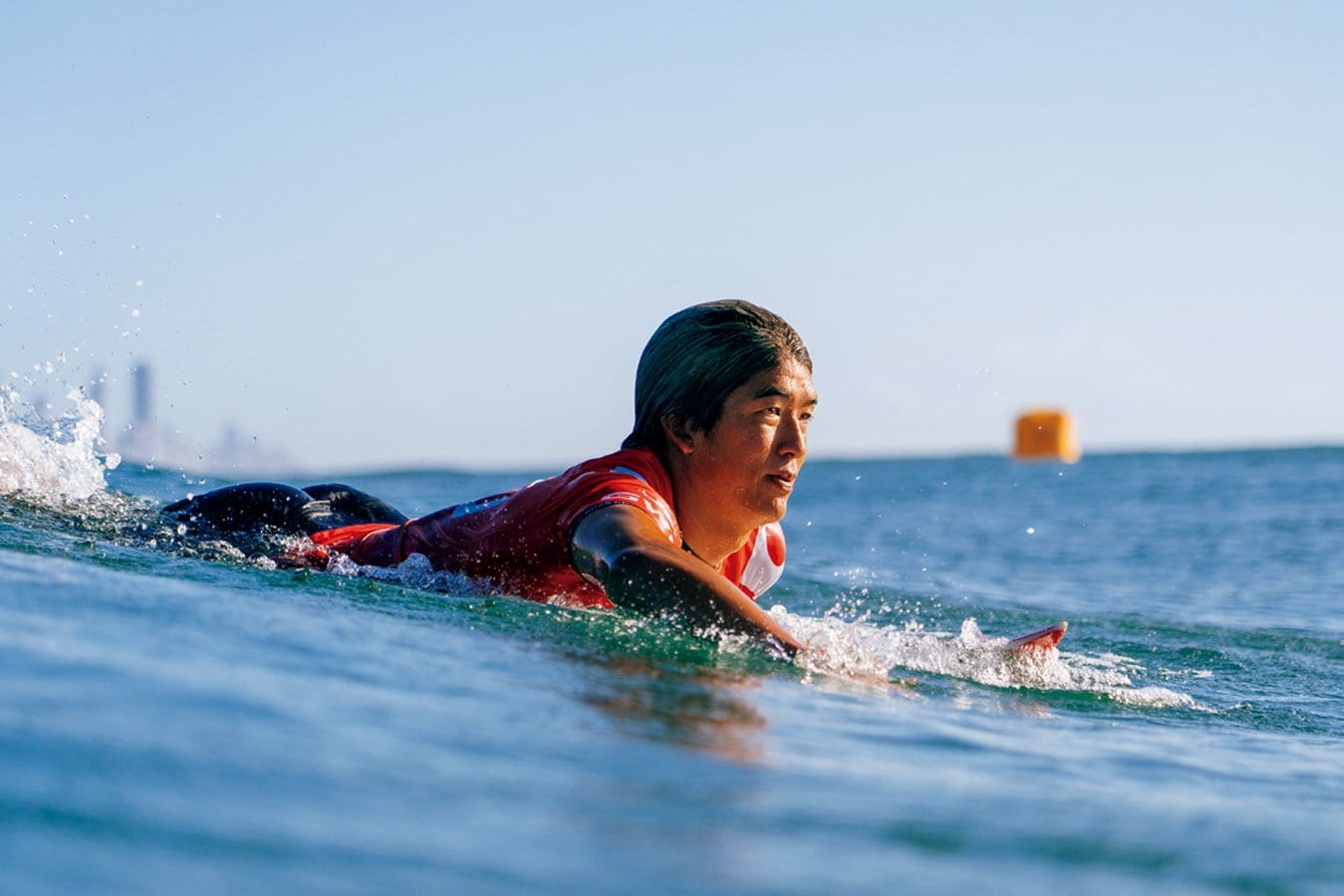 五十嵐カノア　Kanoa Igarashi　6月のCT第5戦で3位入賞を果たすなど上り調子。日本のサーフィン界を牽引し続ける　Getty Images