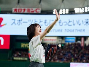 なえなののセレモニアルピッチで沸いた楽天スーパーナイター。楽天がスポーツを通じて、次々と仕掛けを行う理由とは?