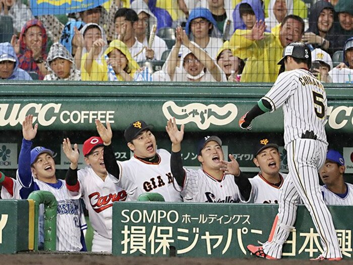 “真剣勝負の昭和→お祭りの平成・令和”NPBオールスター史と2021年出場選手の通算記録… 佐藤輝明ら初出場が多数、最多出場は?<Number Web> photograph by Kyodo News