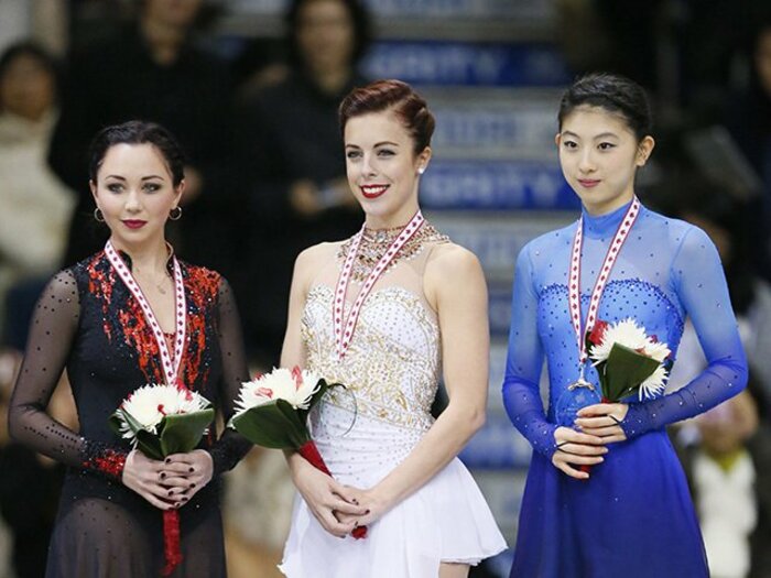 スケートカナダ制したワグナーの貫禄。初挑戦3位・永井優香は会見も英語で。<Number Web> photograph by Yusuke Nakanishi/AFLO SPORT