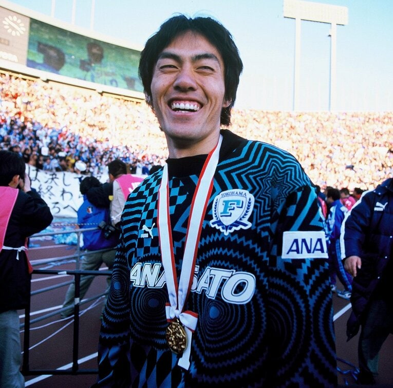 横浜F時代の楢崎©BUNGEISHUNJU