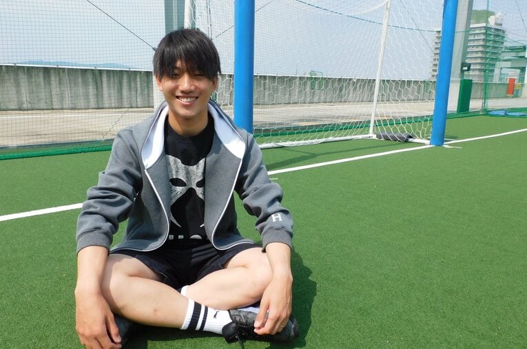 ３歳上の兄・堂安憂さん　©Number Web　