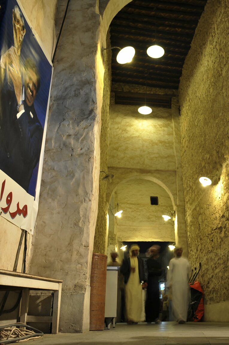 カタールの街中（2011年）　©Takuya Sugiyama