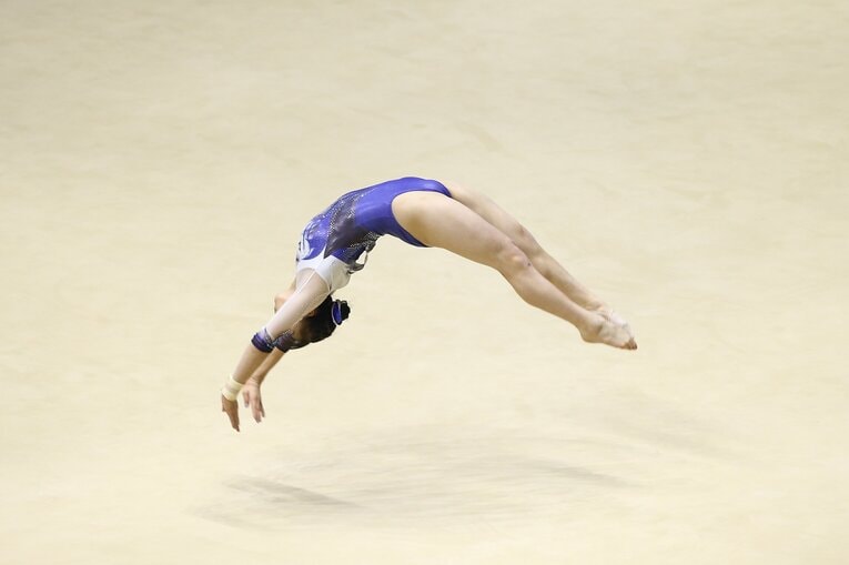 宮田のゆか　©EPA/JIJI PRESS