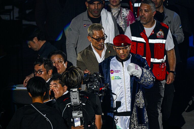 井上尚弥vs.ムロジョン・アフマダリエフ。9月14日、IGアリーナ　©Takuya Sugiyama