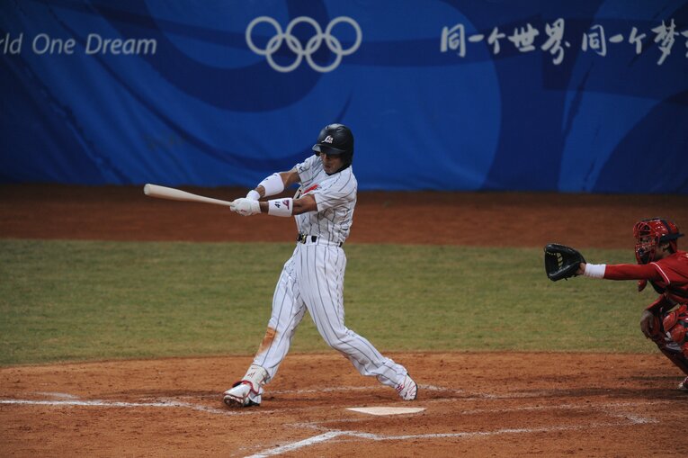 愛知・中京高校の稲葉篤紀も甲子園は出られず。後には侍ジャパンの監督も務めた　©JMPA