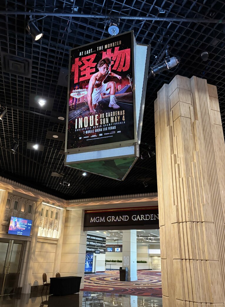 ラスベガスのあらゆる場所に「怪物」が…　©Naoki Fukuda