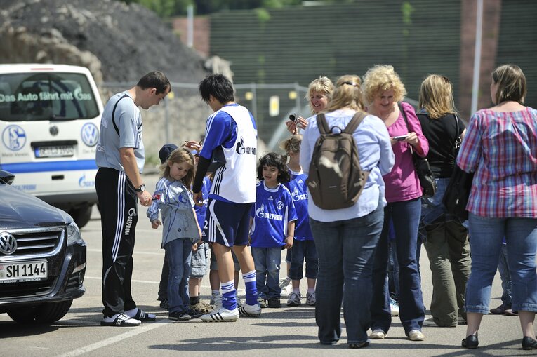 【篤人とシンジの“SNSが知らない友情”とレア写真／全30枚超】シャルケ時代の内田篤人　©Takuya Sugiyama