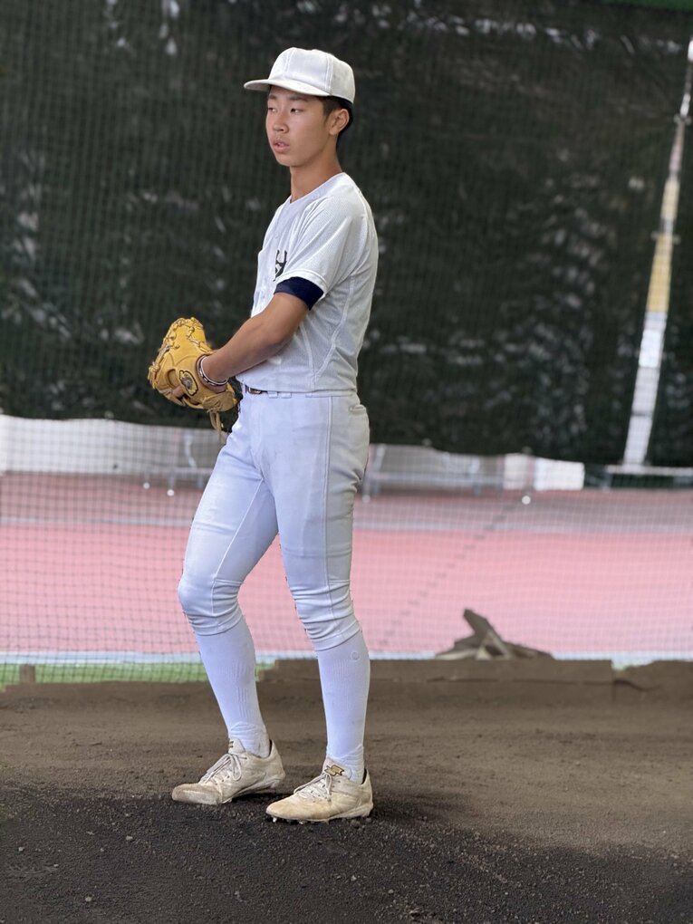 【投球フォーム】連続写真／林将輝　©Yuji Yanagawa