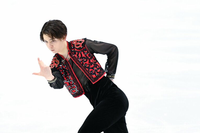 中田璃士、全日本選手権ショートの演技　©︎Asami Enomoto