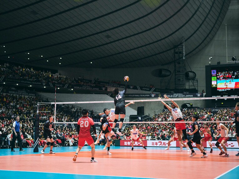 石川祐希（パリ五輪予選トルコ戦）©︎Yuki Suenaga