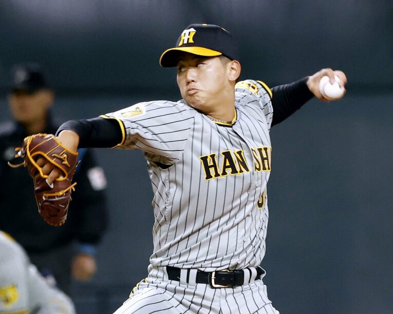 高卒2年目、19歳の門別啓人。先発ローテーションの一角を担えるか　©︎KYODO