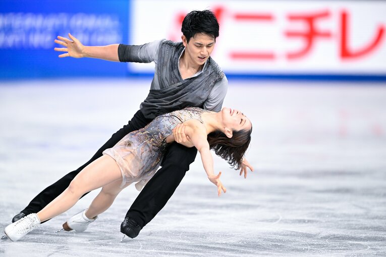 りくりゅうがGPファイナルで見せた美しい演技　©Asami Enomoto