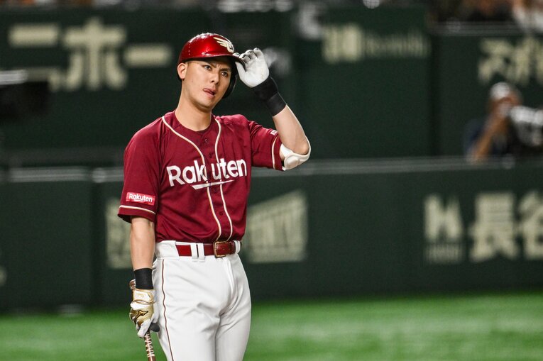 今江二軍打撃コーチ（当時）の助言もあり、打撃が向上したという　©️Nanae Suzuki