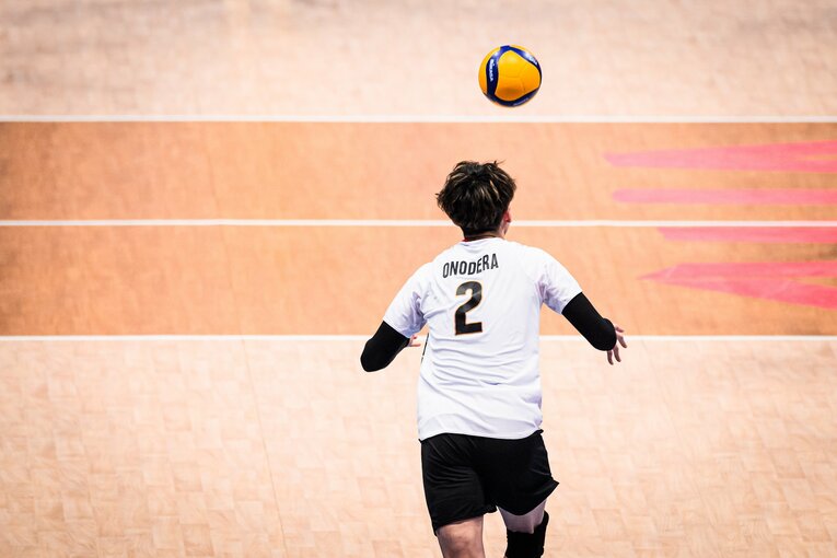 小野寺太志（VNL準決勝スロベニア戦）©︎Volleyball World