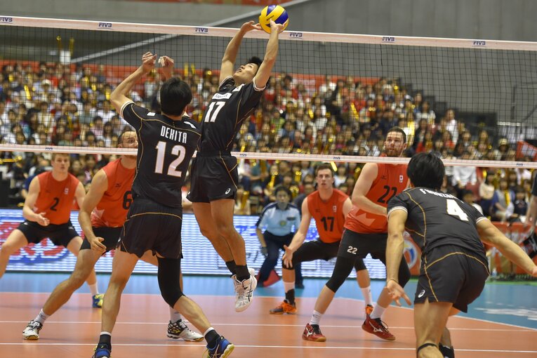 2016年リオ五輪予選に出場する関田誠大（当時22歳）©︎Koki Nagahama/Getty Images