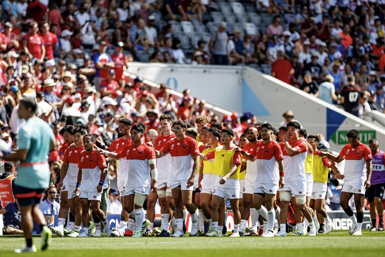 西シェフも「ワンチーム」の一員だ　©︎Kiichi Matsumoto