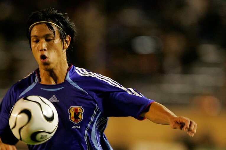 2007年の本田圭佑 ／ photograph by Toshiya Kondo