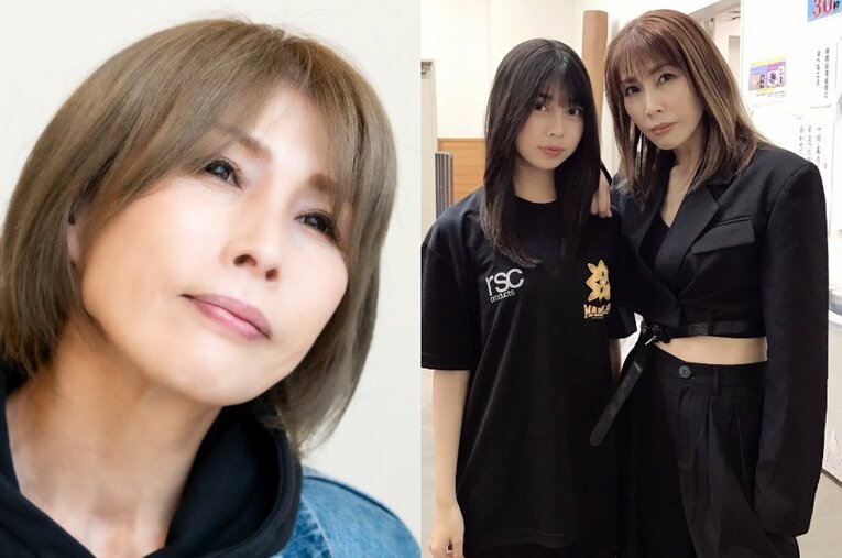 大向美智子が語る、女子プロレスラーになった長女・心希との“親子関係”とは ／ photograph by Takashi Shimizu／本人提供