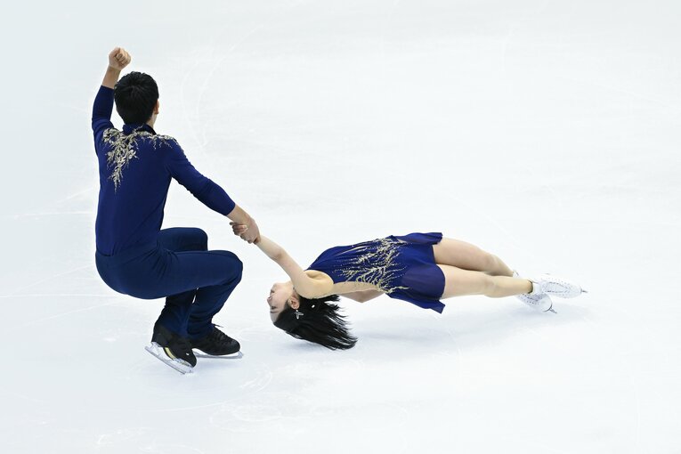 NHK杯、ショートプログラム　©Asami Enomoto