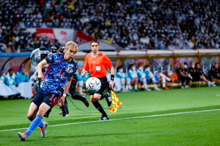 レーブの視点では対スペインの攻略法は「カウンター」にあるとみている　©Kiichi Matsumoto/JMPA