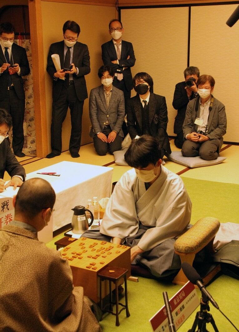 第81期名人戦第1局　©NumberWeb