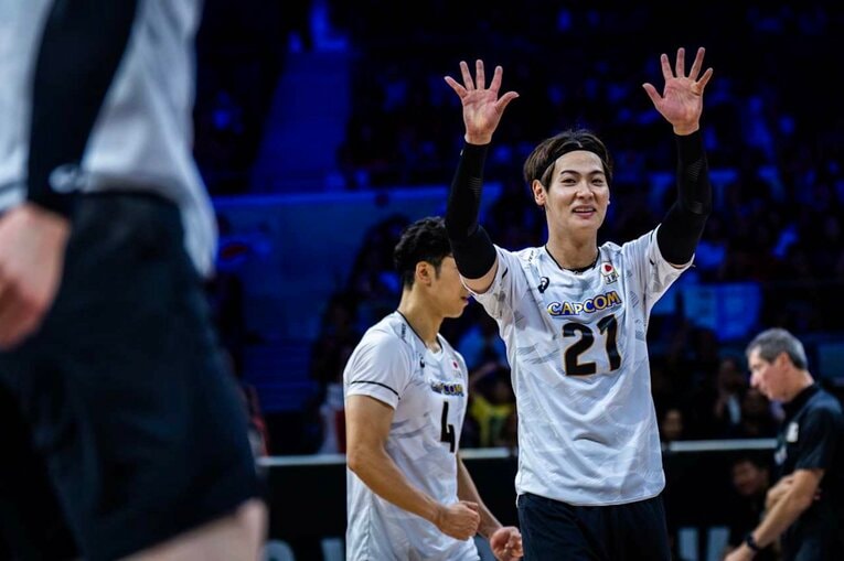 バレーボール世界選手権・カナダ戦　©︎Volleyball World