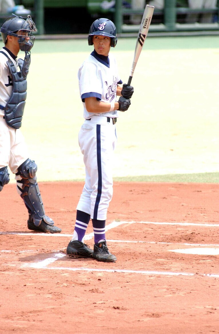 2005年地方大会での秋山　©AFLO