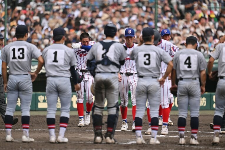 【決勝・仙台育英戦】©Hideki Sugiyama