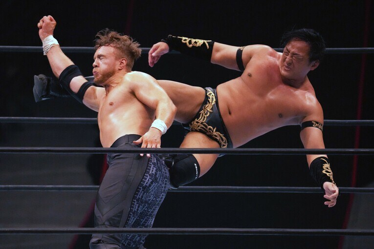 オスプレイはG1初戦でタイチに敗戦