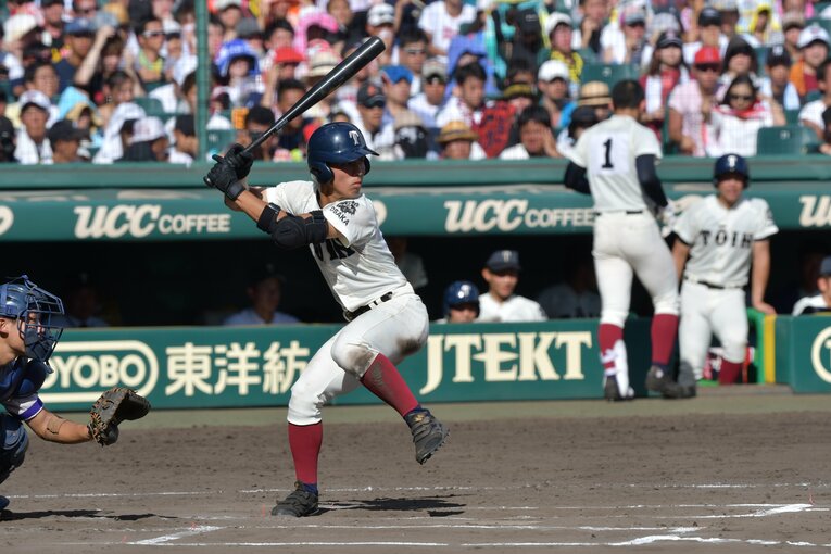 決勝の金足農業戦　　©Hideki Sugiyama